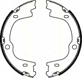 Комплект тормозных колодок, стояночная тормозная система TRISCAN купить