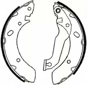 Комплект тормозных колодок TRISCAN купить