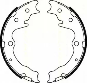 Комплект тормозных колодок, стояночная тормозная система TRISCAN купить
