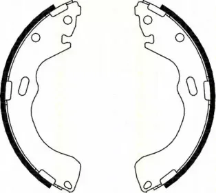 Комплект тормозных колодок TRISCAN купить