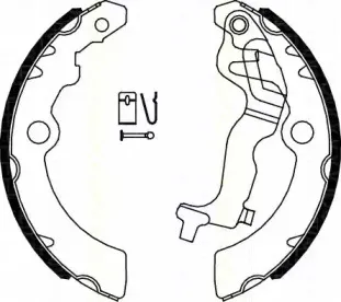 Комплект тормозных колодок TRISCAN купить