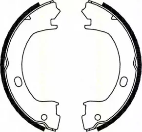 Комплект тормозных колодок, стояночная тормозная система TRISCAN купить