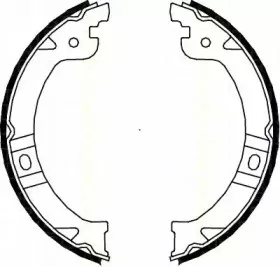 Комплект тормозных колодок, стояночная тормозная система TRISCAN купить