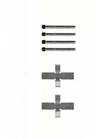 Комплектующие, колодки дискового тормоза TRISCAN купить