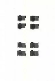 Комплектующие, колодки дискового тормоза TRISCAN купить