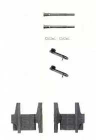 Комплектующие, колодки дискового тормоза TRISCAN купить