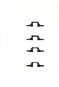 Комплектующие, колодки дискового тормоза TRISCAN купить