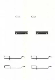 Комплектующие, колодки дискового тормоза TRISCAN купить