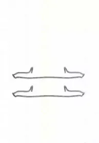 Комплектующие, колодки дискового тормоза TRISCAN купить