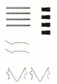 Комплектующие, колодки дискового тормоза TRISCAN купить