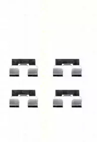 Комплектующие, колодки дискового тормоза TRISCAN купить