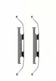 Комплектующие, колодки дискового тормоза TRISCAN купить