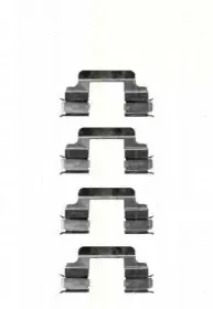 Комплектующие, колодки дискового тормоза TRISCAN купить