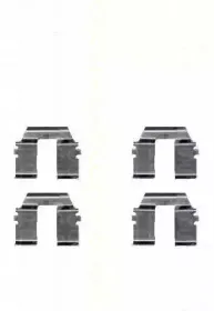 Комплектующие, колодки дискового тормоза TRISCAN купить