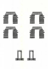 Комплектующие, колодки дискового тормоза TRISCAN купить