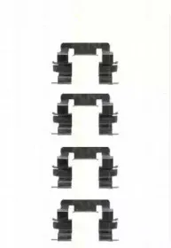 Комплектующие, колодки дискового тормоза TRISCAN купить