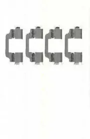 Комплектующие, колодки дискового тормоза TRISCAN купить