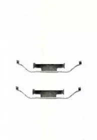 Комплектующие, колодки дискового тормоза TRISCAN купить