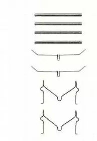 Комплектующие, колодки дискового тормоза TRISCAN купить