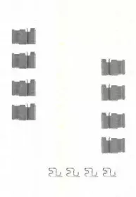 Комплектующие, колодки дискового тормоза TRISCAN купить