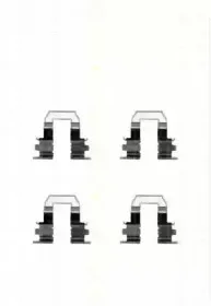 Комплектующие, колодки дискового тормоза TRISCAN купить