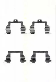 Комплектующие, колодки дискового тормоза TRISCAN купить