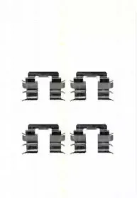 Комплектующие, колодки дискового тормоза TRISCAN купить