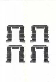 Комплектующие, колодки дискового тормоза TRISCAN купить