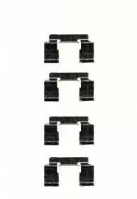 Комплектующие, колодки дискового тормоза TRISCAN купить