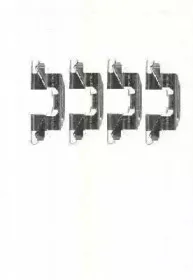 Комплектующие, колодки дискового тормоза TRISCAN купить