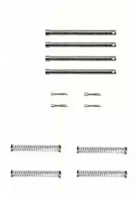 Комплектующие, колодки дискового тормоза TRISCAN купить