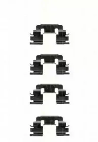 Комплектующие, колодки дискового тормоза TRISCAN купить