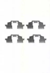 Комплектующие, колодки дискового тормоза TRISCAN купить