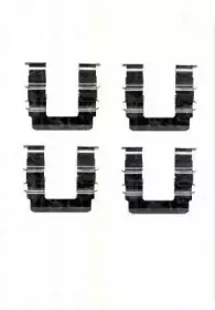 Комплектующие, колодки дискового тормоза TRISCAN купить