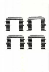 Комплектующие, колодки дискового тормоза TRISCAN купить