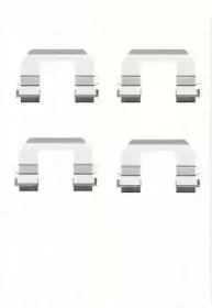 Комплектующие, колодки дискового тормоза TRISCAN купить