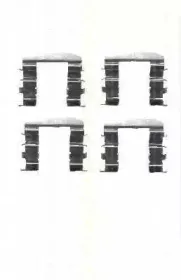 Комплектующие, колодки дискового тормоза TRISCAN купить