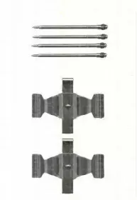 Комплектующие, колодки дискового тормоза TRISCAN купить