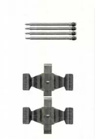 Комплектующие, колодки дискового тормоза TRISCAN купить