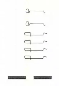 Комплектующие, колодки дискового тормоза TRISCAN купить