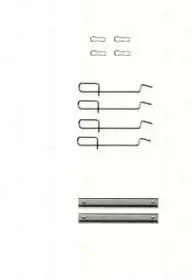 Комплектующие, колодки дискового тормоза TRISCAN купить