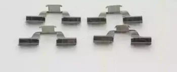 Комплектующие, колодки дискового тормоза TRISCAN купить