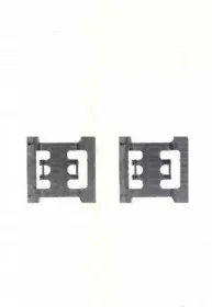 Комплектующие, колодки дискового тормоза TRISCAN купить