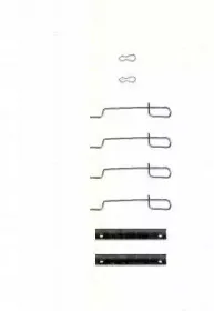 Комплектующие, колодки дискового тормоза TRISCAN купить