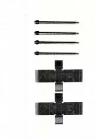 Комплектующие, колодки дискового тормоза TRISCAN купить