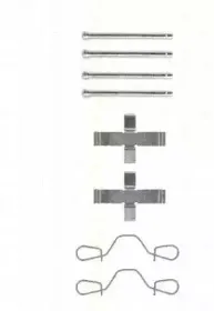 Комплектующие, колодки дискового тормоза TRISCAN купить