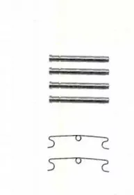 Комплектующие, колодки дискового тормоза TRISCAN купить