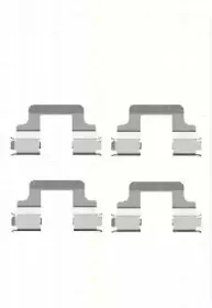 Комплектующие, колодки дискового тормоза TRISCAN купить