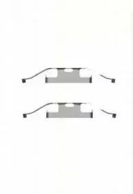 Комплектующие, колодки дискового тормоза TRISCAN купить