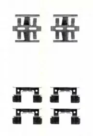 Комплектующие, колодки дискового тормоза TRISCAN купить